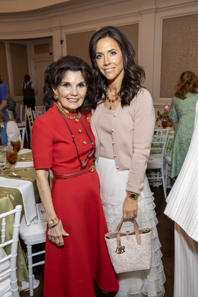 Linda McReynolds, Hannah McNair at the Salvation Army Auxiliary Reflections on Style luncheon