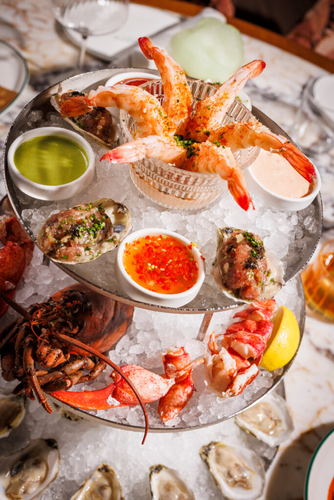 The Marisco Tower is a showstopper on Maroma's menu. (Photo by Samantha Marie Photography)