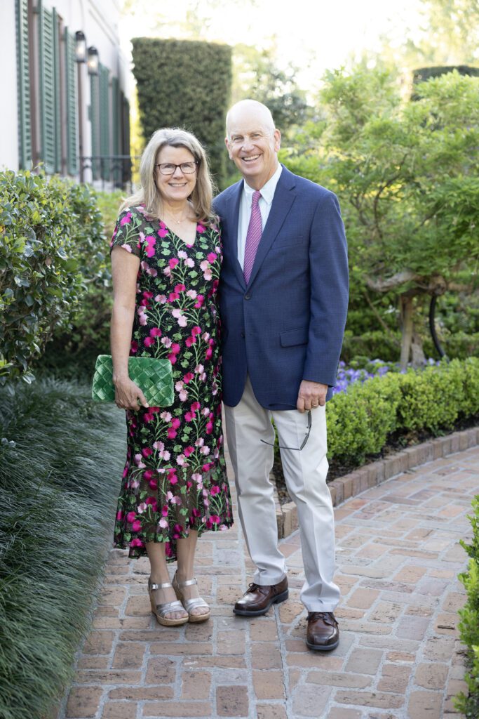 Mary Ann & Bill Dingus at the Bayou Bend Garden Party (Photo by Jenny Antill)