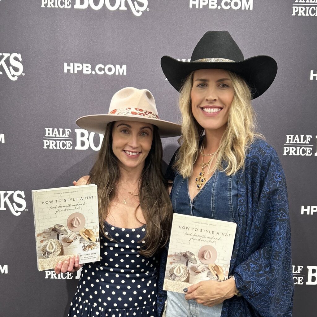 Flea Style owner Brittany Cobb (right) says fitting her ideas into 235 pages was challenging. (Courtesy)