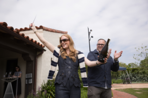 Megan Weston, Mark Sayre (Photo by Daniel Ortiz)