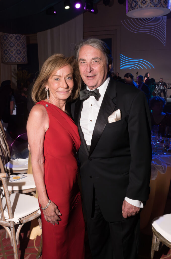 Melanie Gray & Mark Wawro t the Performing Arts Houston Kaleidoscope Ball (Photo by Daniel Ortiz)