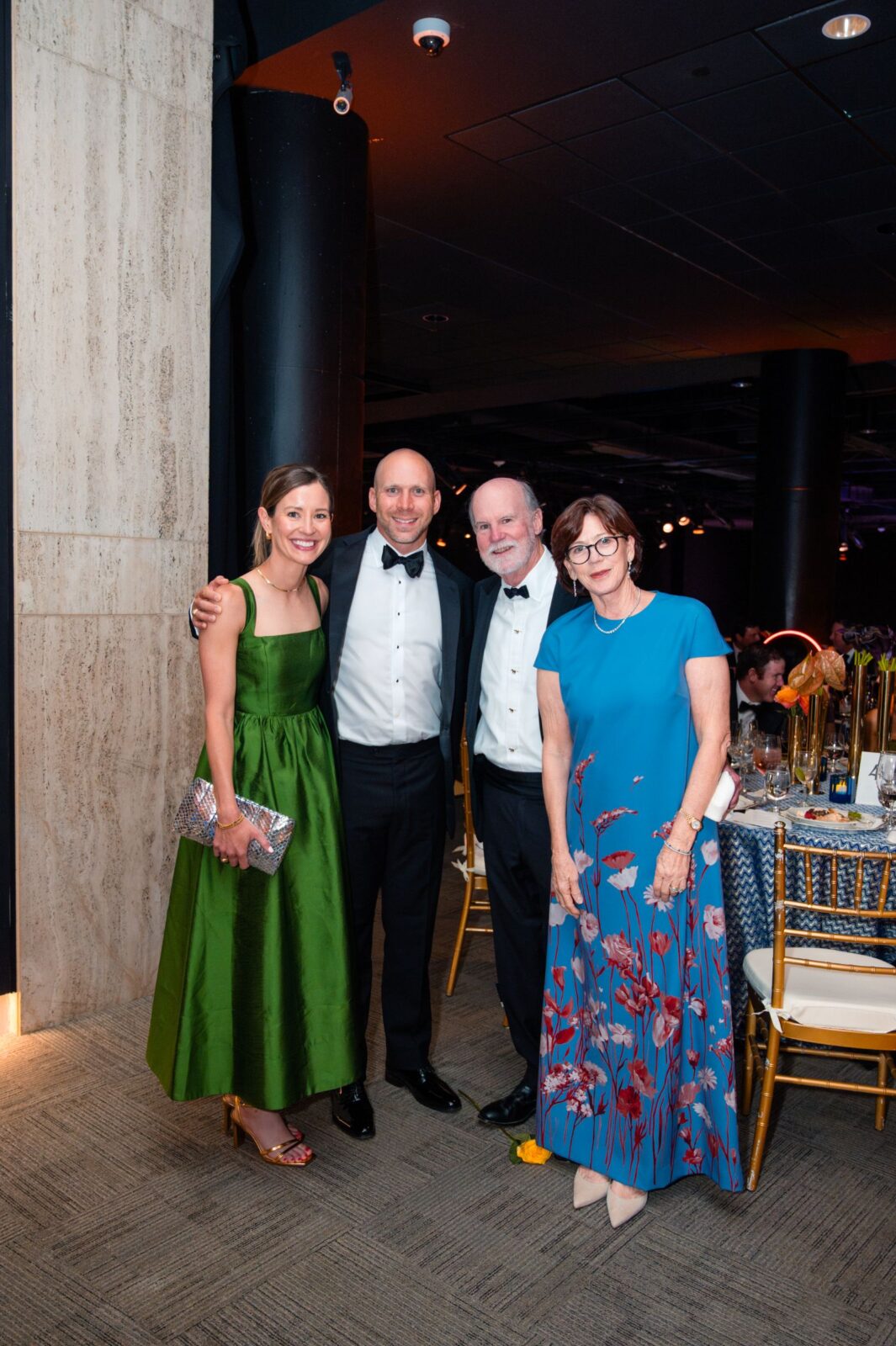 Melissa & Jacob Robinson, Brad & Stephanie Tucker at Texas Children's Duncan NRI 15th anniversary gala (Photo by Jenny Antill)