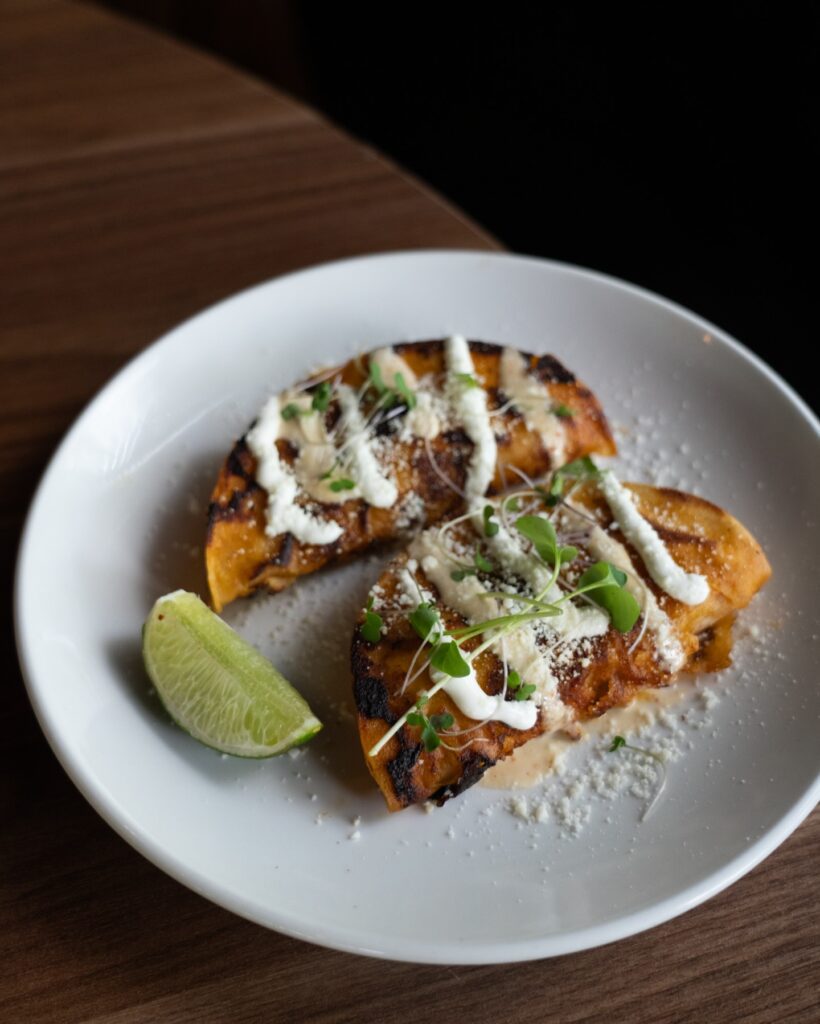 These Tacos Gobernador from Monarca bring bold flavor to the table. (Photo courtesy Monarca)