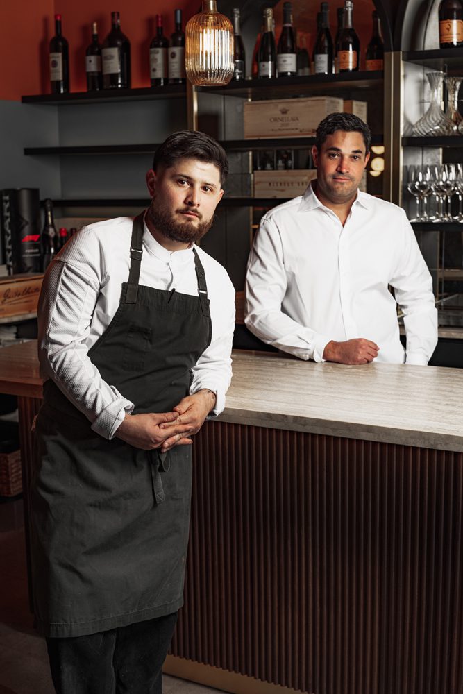 Osteria di Mercato's executive chef (left) Mauricio Alvarado beside general manager and sommelier, Marco Thompson are not into food trends.