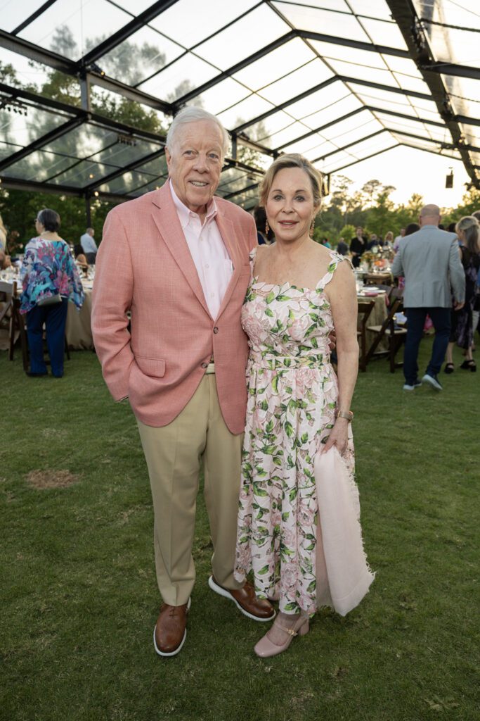 Rich & Nancy Kinder at Memorial Park Conservancy's The Park Ball held in the Clay Family Eastern Glades (Photo by Jenny Antill)