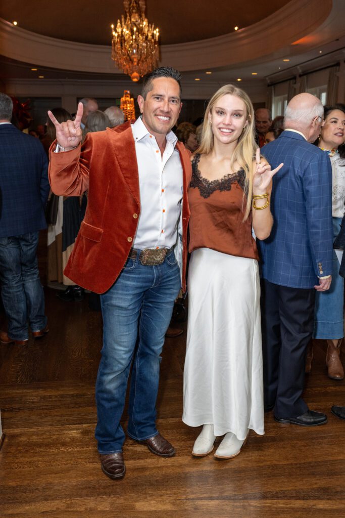Roland & Analia Morales at the Texas Exes scholarship ball (Photo by Jacob Power)