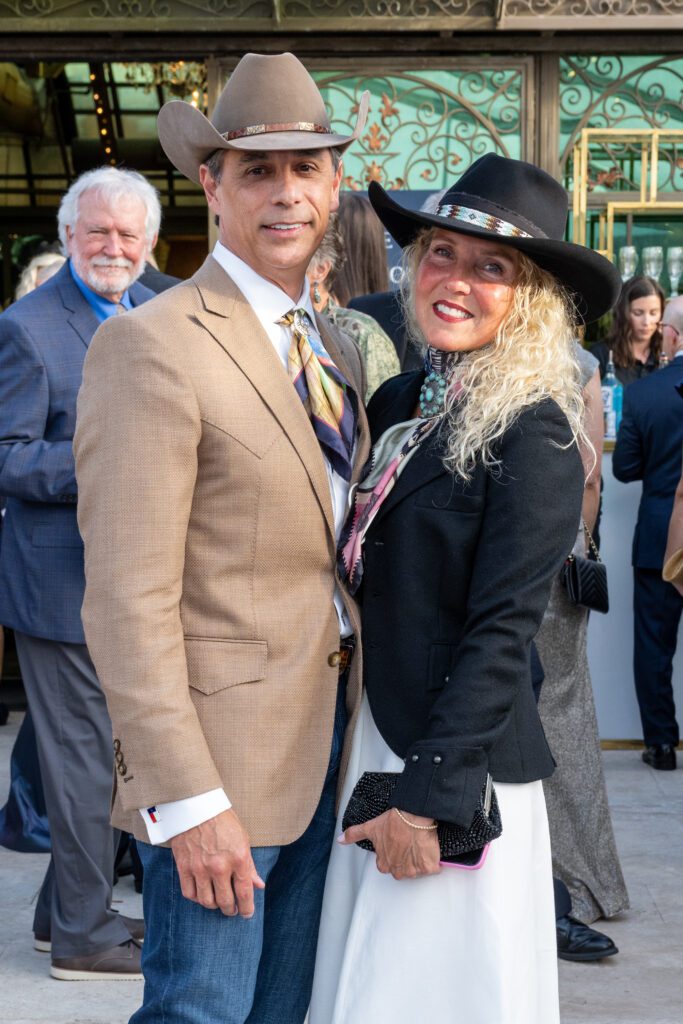 Russell Molina, Lori Collie at The Bryan Museum gala (Photo by Jacob Power)
