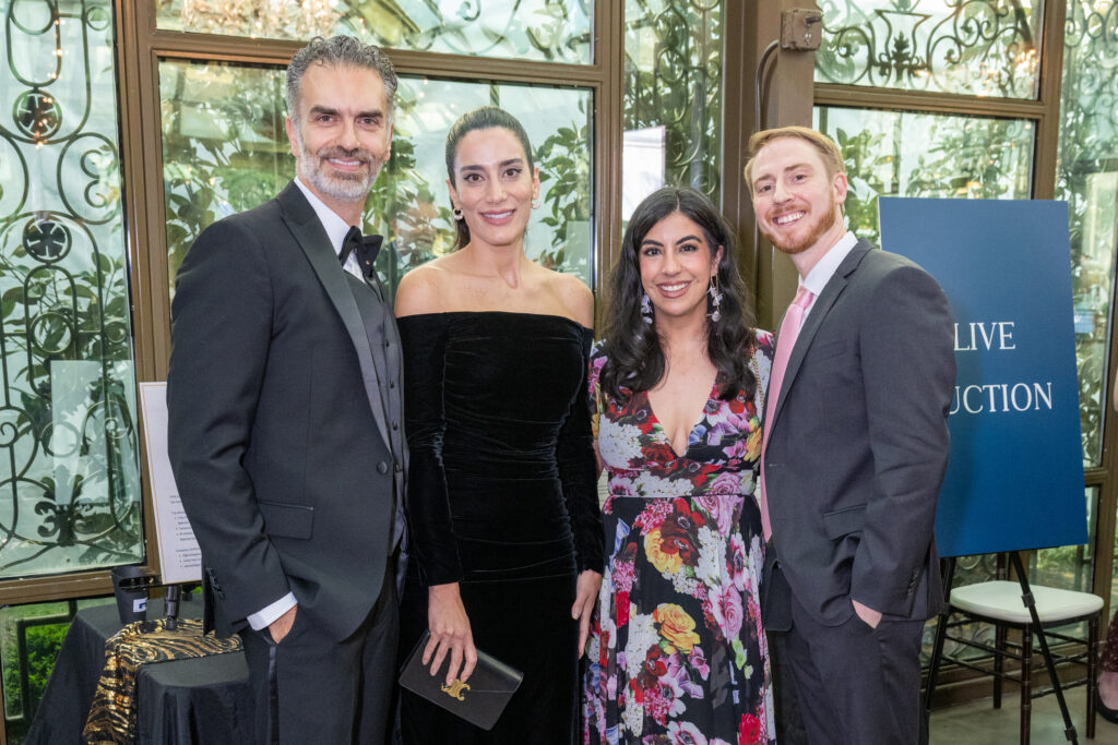 Salim & Rita Hayek, Amy Gonzales, Stephen James at The Bryan Museum gala (Photo by Jacob Power)