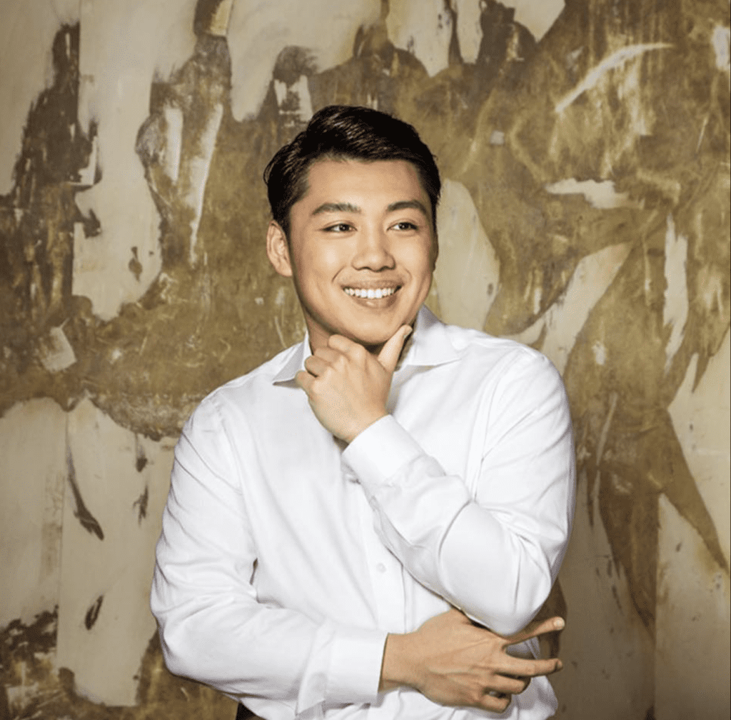 Pianist George Li joins Houston Ballet artistic director Stanton Welch at Asia Society Texas Center April 10 & 11 (Facebook photo)