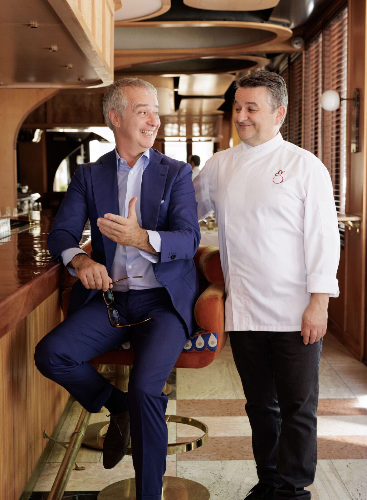 Stephan Courseau and Bruno Davaillon teamed up in 2020 when Travis Street Hospitality was rebranding Knox Bistro. (Photo by Mary Margaret Photography)