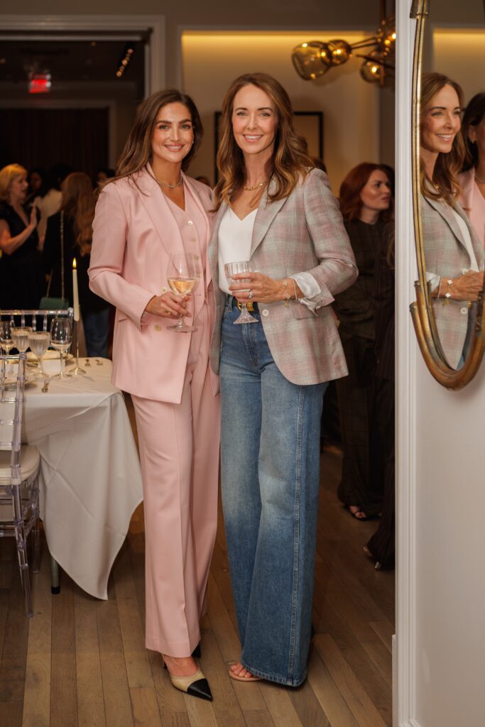 Sterling Dio with Angela Strong at Pell 1990 boutique’s event featuring Studio Mayfair. (Photo by Jose Rodriguez for The Studio Mayfair)