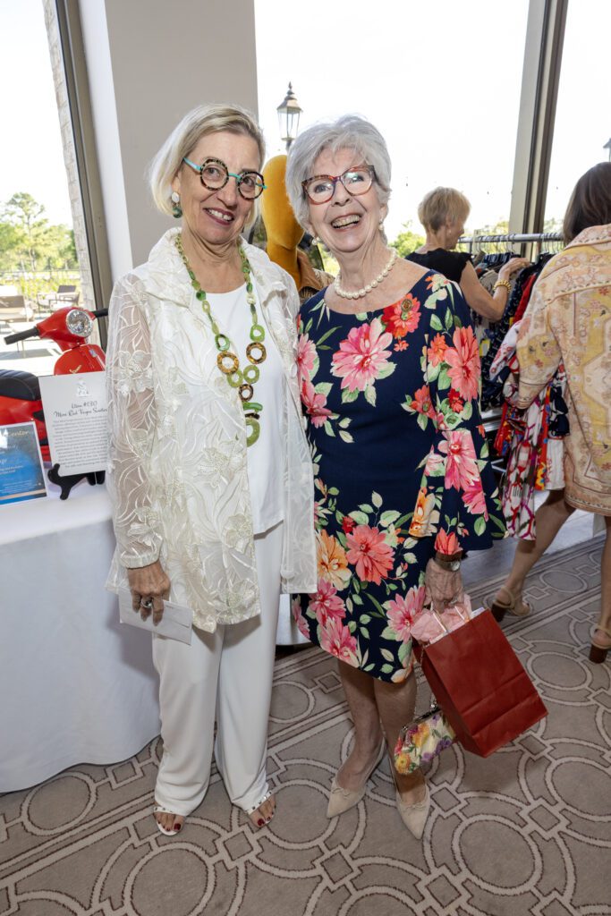 Stick Delaup, Gayle Eury at the Salvation Army Auxiliary Reflections on Style luncheon