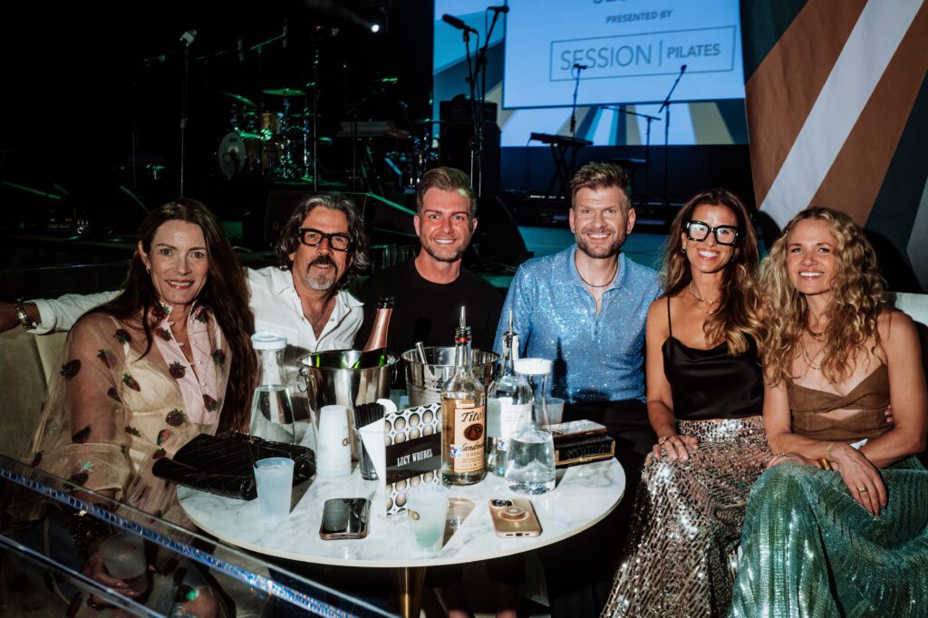 Susan and Steve O’Brien, TJ Griffin, Reed Robertson, Tonya Ramsey, Jenny Kirtland (Photo by Karlo X. Ramos)