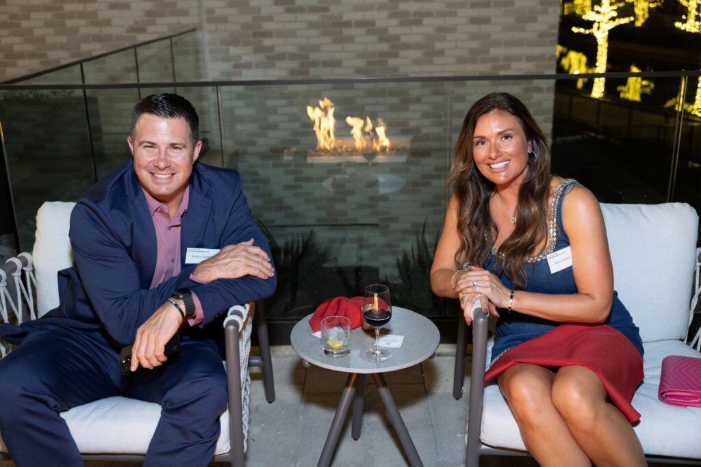 Bobby and Tanya Grandas at the Texas Children’s Hospital Ambassadors event at 1 Riva Row. (Photo by Jenny Antill)