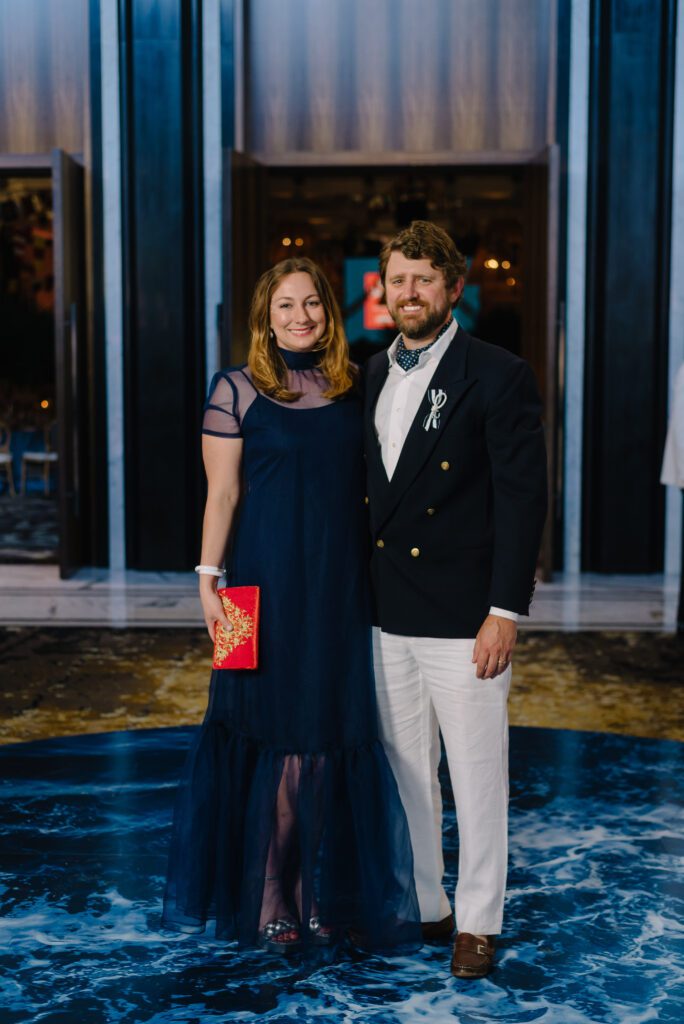 Ellie & Devon Graham at the Children's Fund 'By the Sea' gala