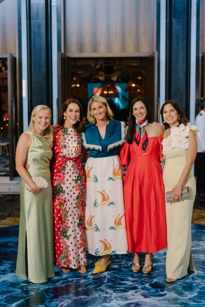 Katy Dunlap, Kelly Jordan, Morgan Marichal, Lauren Ellis, Leslie Smith at the Children's Fund 'By the Sea' gala