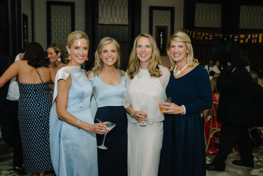 Jenny Tompkins, Allison Helms, Brooke Powell, Holly Guthneck at the Children's Fund 'By the Sea' gala