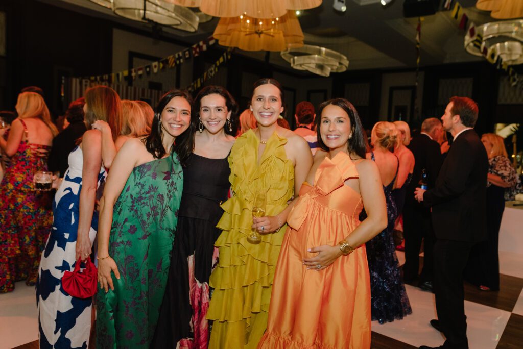 Analisa Baron, Hannah Prudhomme, Erica Baron, Allyson Carameros at the Children's Fund 'By the Sea' gala