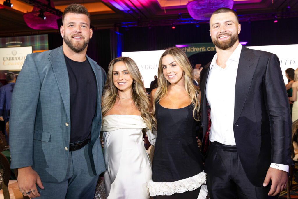 Trevor Keegan, Hanna Cavinder, Haley Cavinder, Jake Ferguson (Photo by BFA)