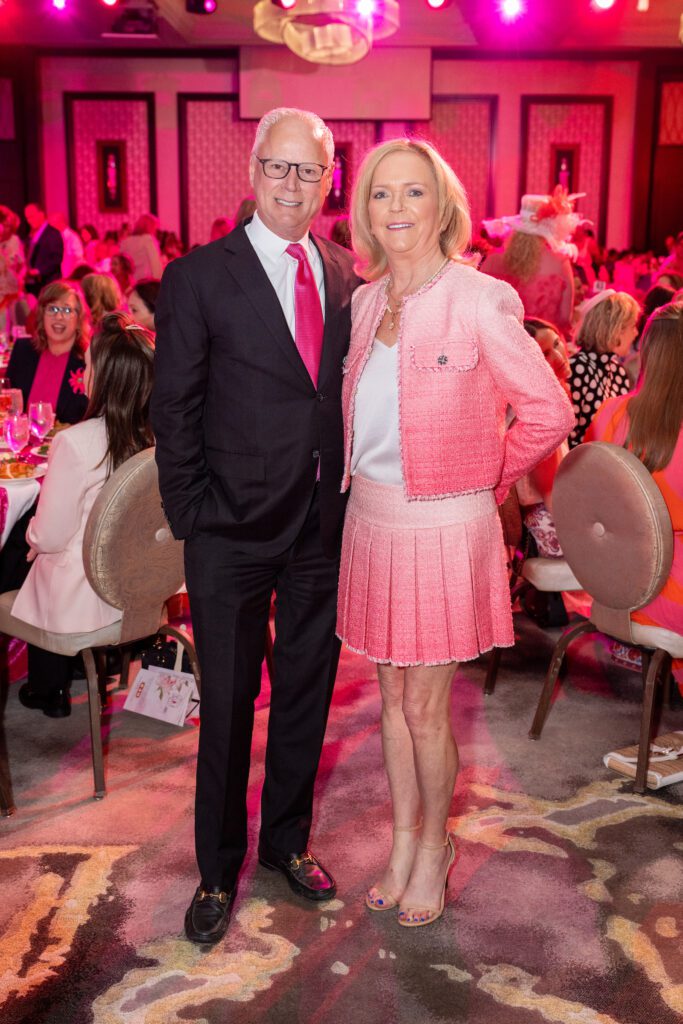 Tripp Carter, Chree Boydstun at the Tickled Pink  luncheon (Photo by Jacob Power)