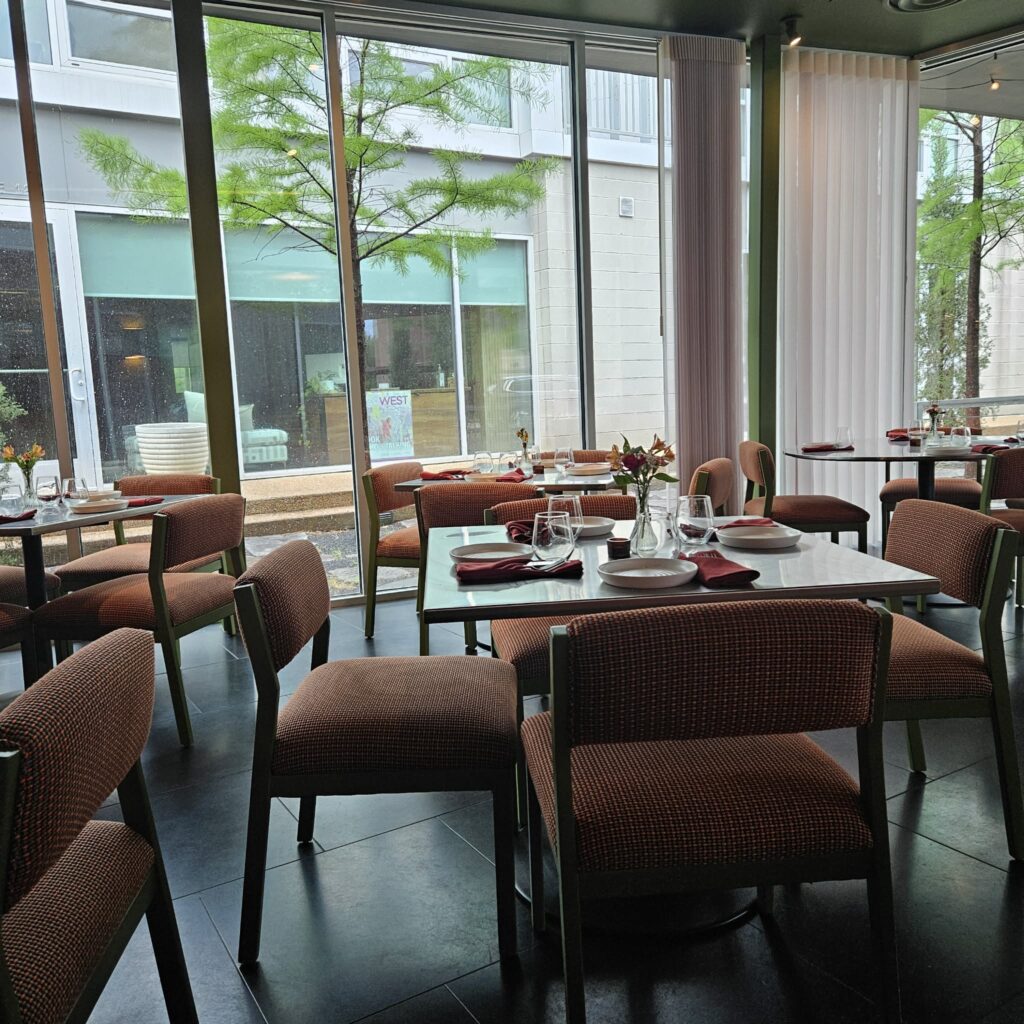 The interior at Beren Meze & Grill House remains intimate and stylish. (Courtesy)