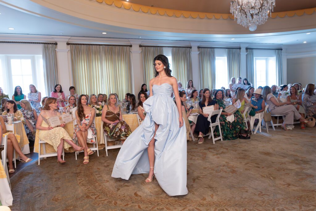 Another look by Aknvas at the River Oaks tennis tournament luncheon (Photo by Daniel Ortiz)