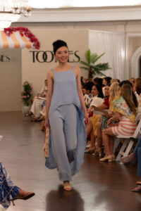 model wearing Cult Gaia photo by Daniel Ortiz