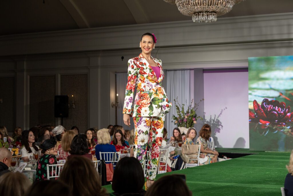 Fashions on the runway at the Salvation Army Auxiliary Reflections on Style luncheon
