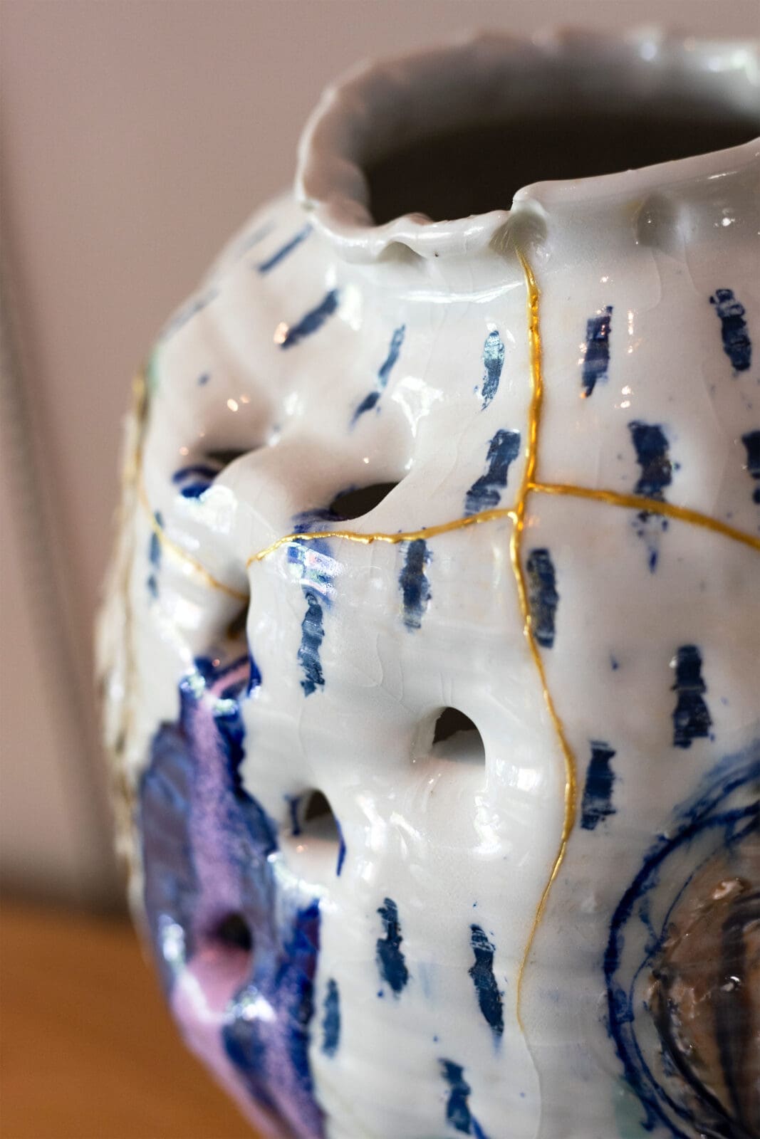 Untitled Lamp 1, 2025, by Jane Yang-D’Haene. Available exclusively at The Future Perfect. (Photo by David Sierra)