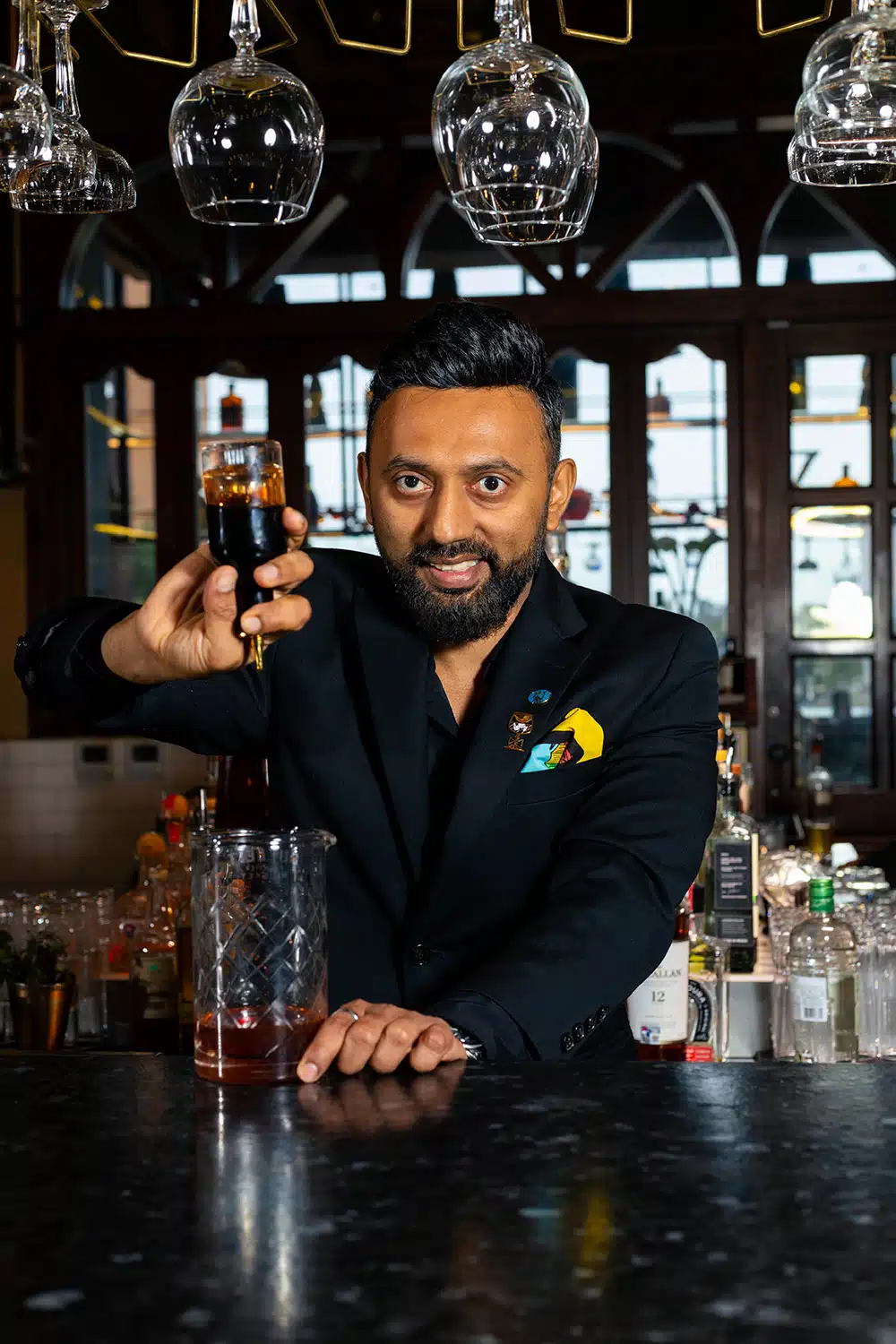 Afzal-Kaba cocktail wine and food week