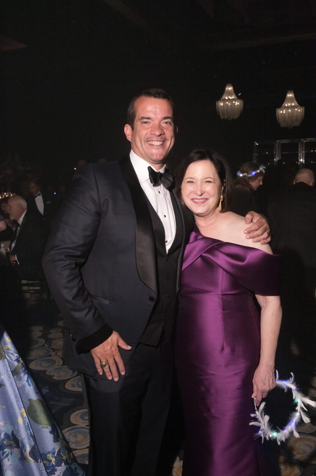Alec King, Anne Neeson at the Memorial Hermann 'Signed, Sealed, Delivered' gala (Photo by Daniel Ortiz)