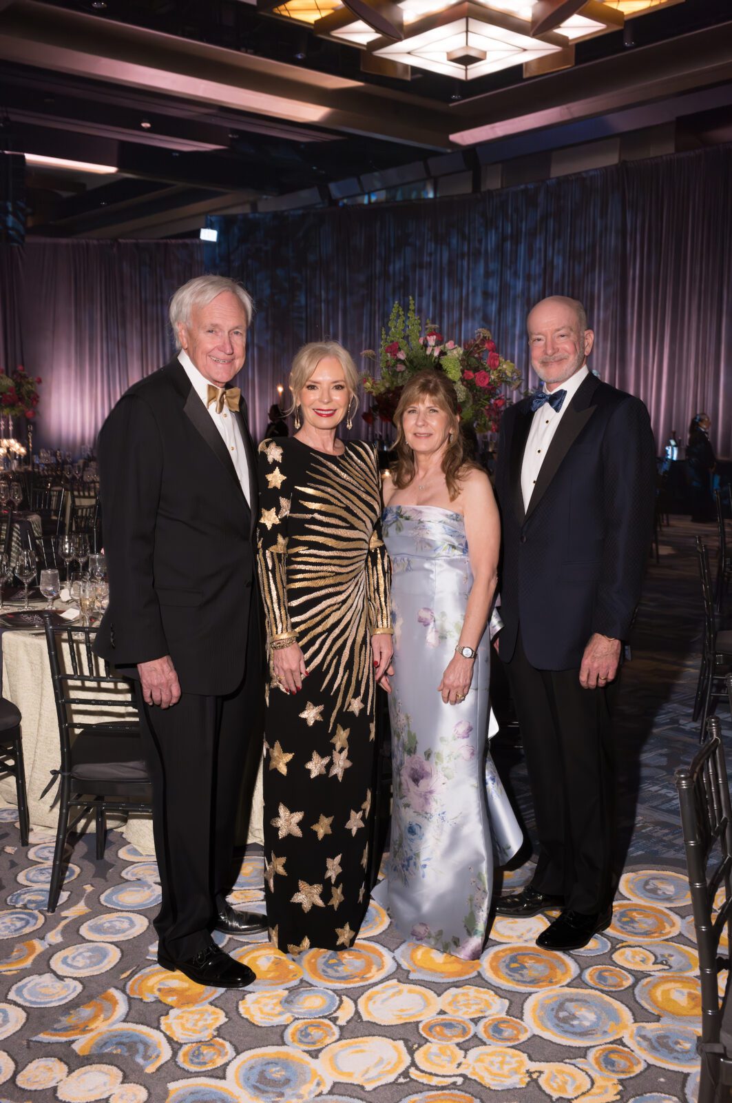 Bill King & Cheryl Boblitt King, Tonya & Dr. David Callendar at the Memorial Hermann 'Signed, Sealed, Delivered' gala (Photo by Daniel Ortiz)