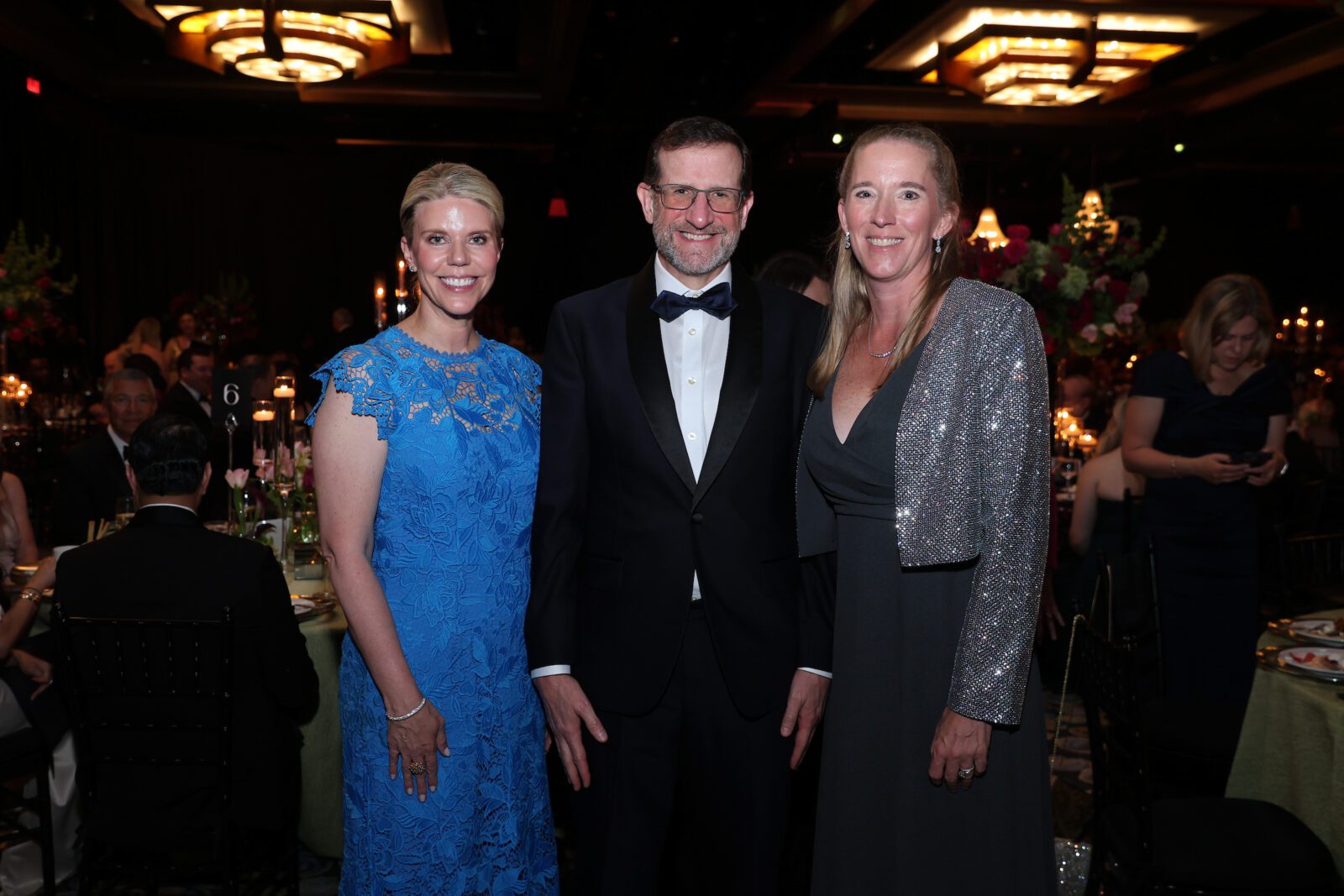 Claudia Kreisle, Neil Hansen, Dr. Michelle McNutt at the Memorial Hermann 'Signed, Sealed, Delivered' gala (Photo by Priscilla Dickson)