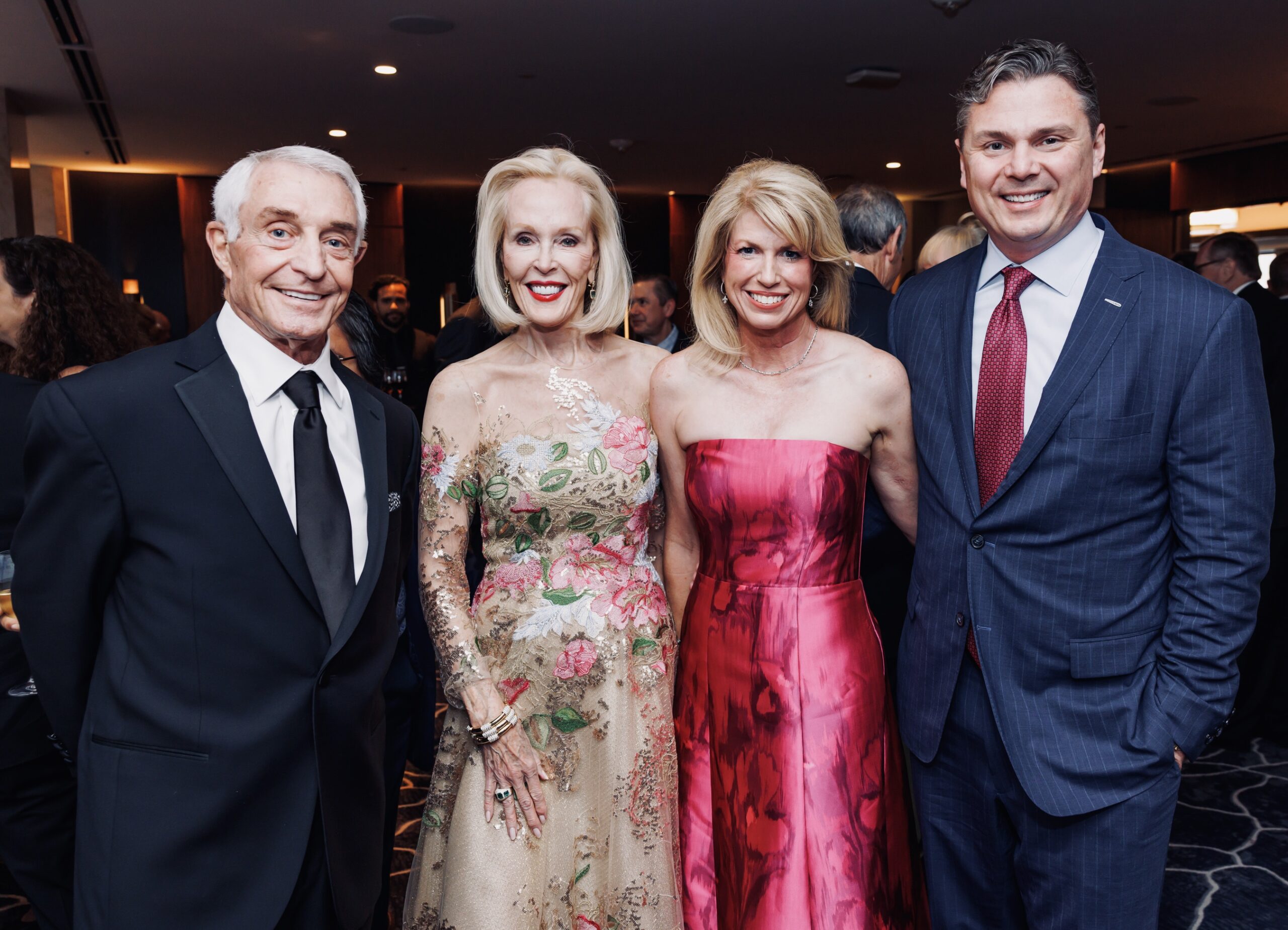 David & Claudia Hatcher, Jaquelyn Cox & DACAMERA president Collin Cox at DACAMERA 2026 Gala: Music Salons and Jazz Supper Club