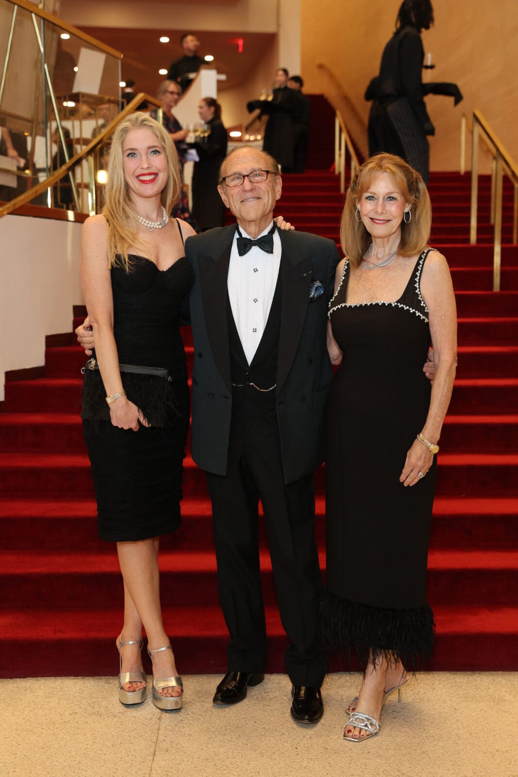 Jennifer Roosth, Robert Sakowitz, Cheryl Byington at the Houston Symphony Wine Dinner & Collector's Auction (Photo by Priscilla Dickson)