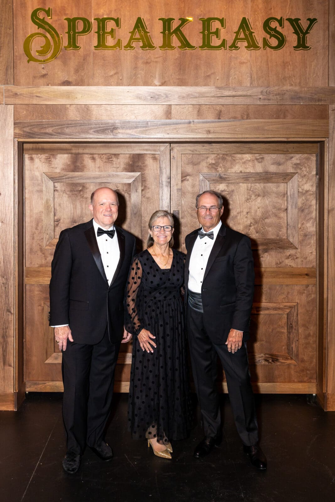 Miles Marks, Pam & Rob Doty at the Hobby Center Gala (Photo by Emily Jaschke)