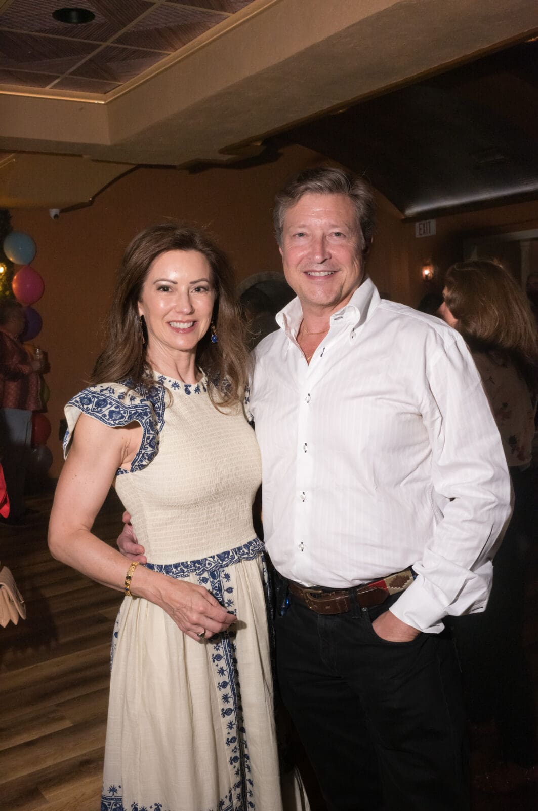 Jennifer & Ross Koller at the opening of Exilio Latin Flair (Photo by Daniel Ortiz)