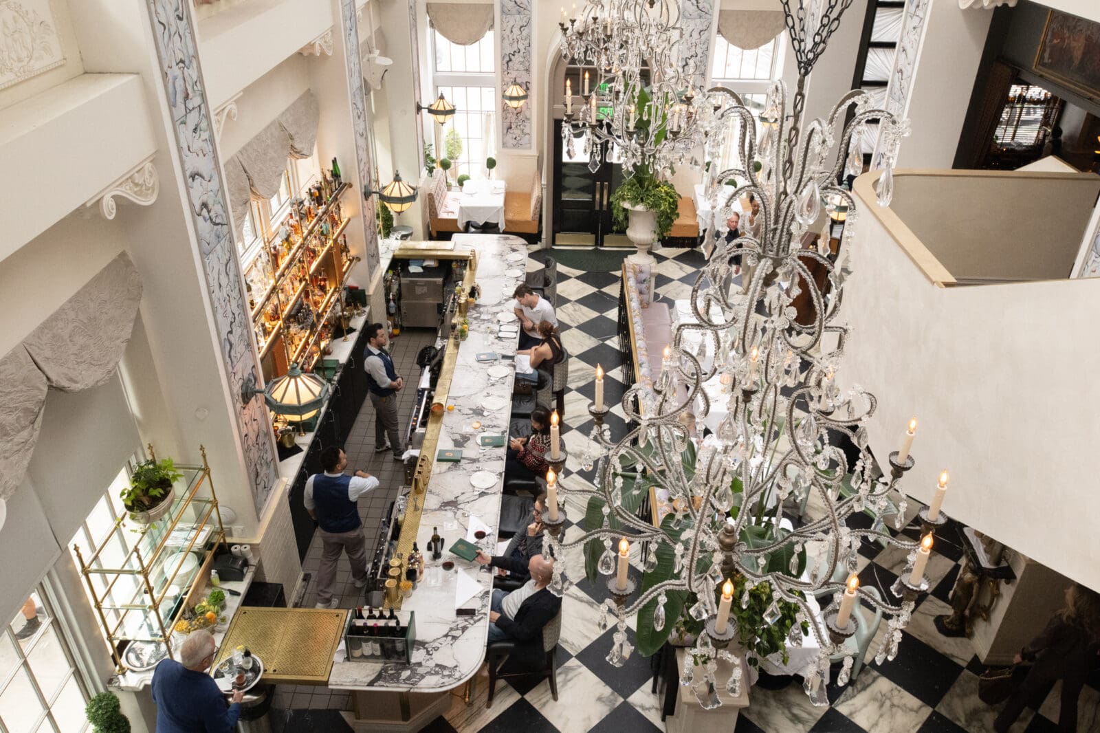 The Broadmoor came to Dallas for one-night-only to co-host a dinner with PaperCity at Mister Charles. An engaging group filled the private dining room on Mister Charles' mezzanine level. (Photo by George Fiala Photography)