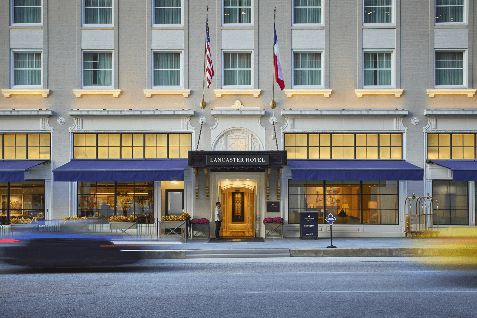 The Lancaster Hotel invites guests to partake in its 100-year celebration.