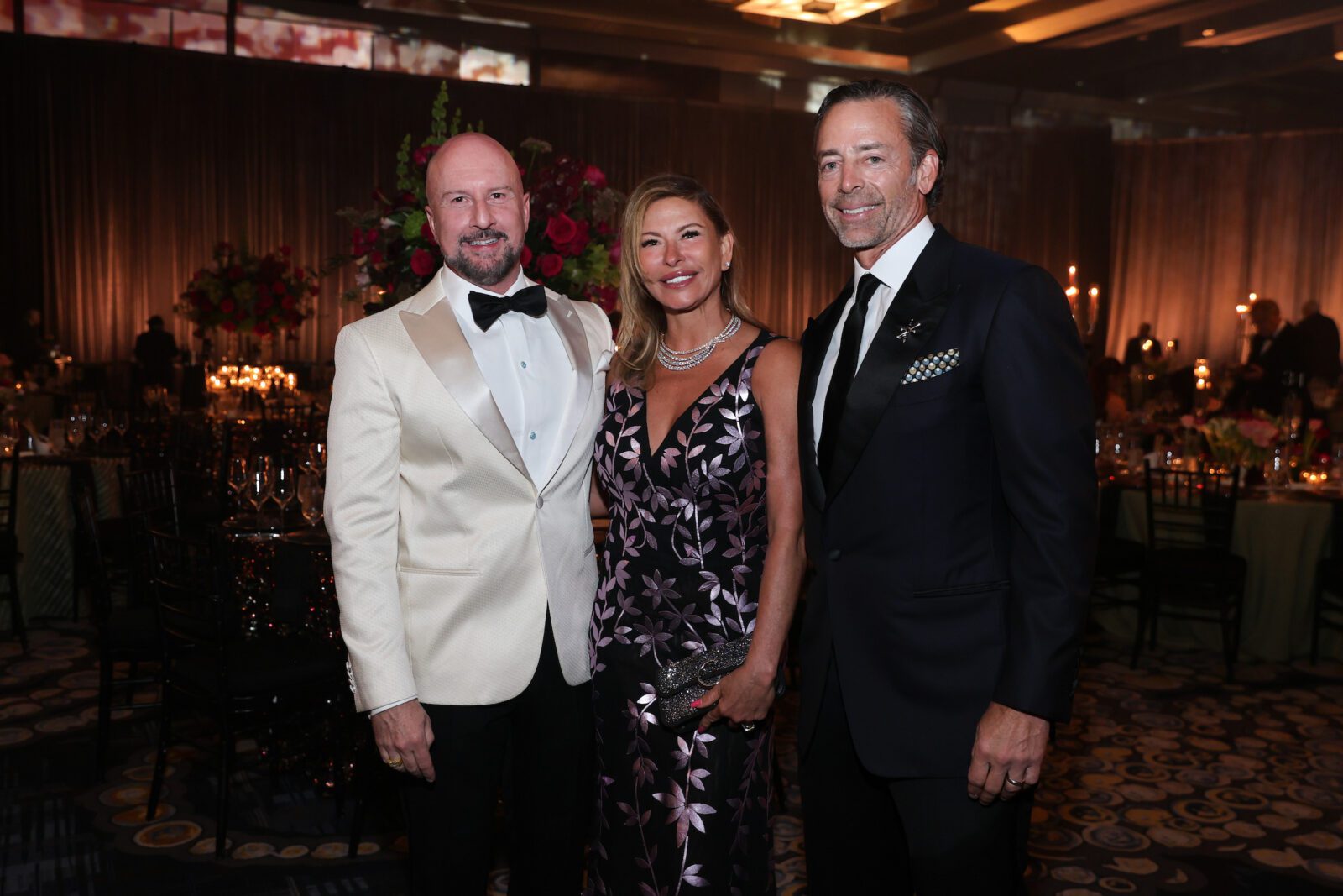 Tony Bradfield, Rosangela & David Capobianco at the Memorial Hermann 'Signed, Sealed, Delivered' gala (Photo by Priscilla Dickson)