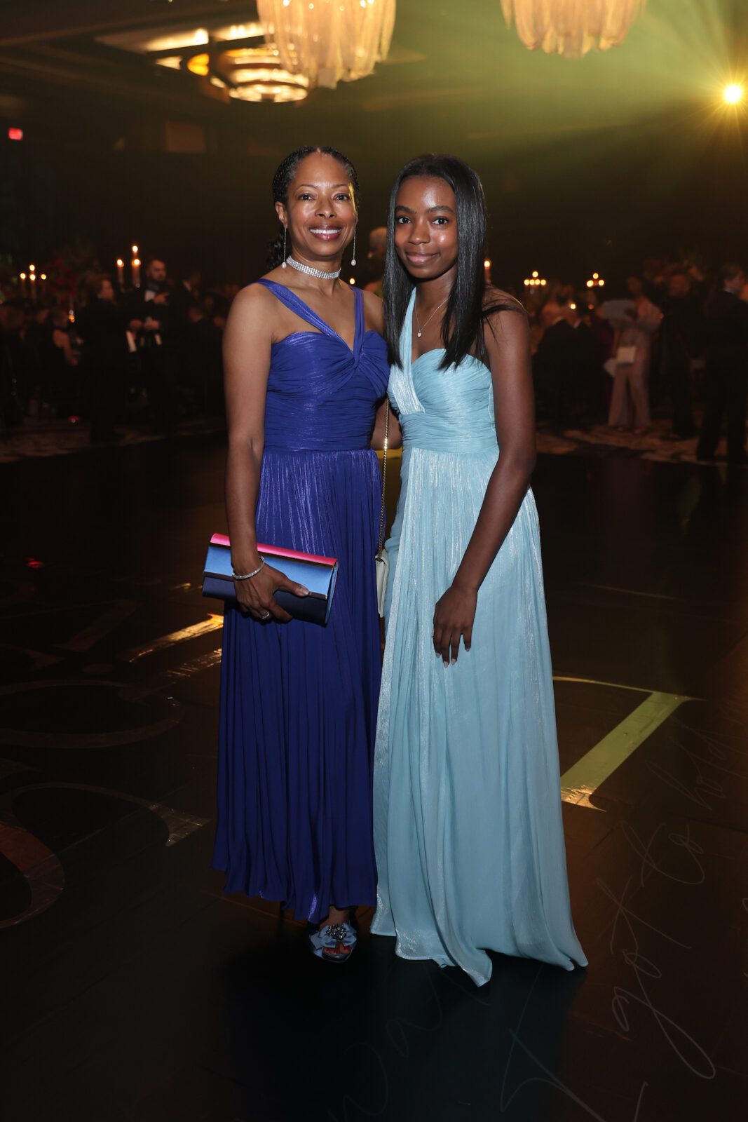 Vanessa Sutherland, Sydney Sutherland at the Memorial Hermann 'Signed, Sealed, Delivered' gala (Photo by Priscilla Dickson)