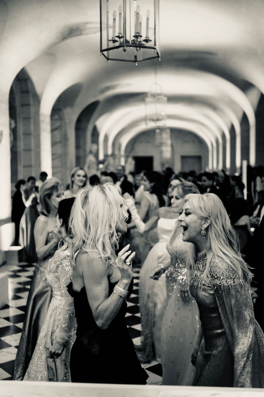 Joyce Echols, Alicia Bryan at the American Friends of Versailles soirée (Photo by Catalin Vutcariov)