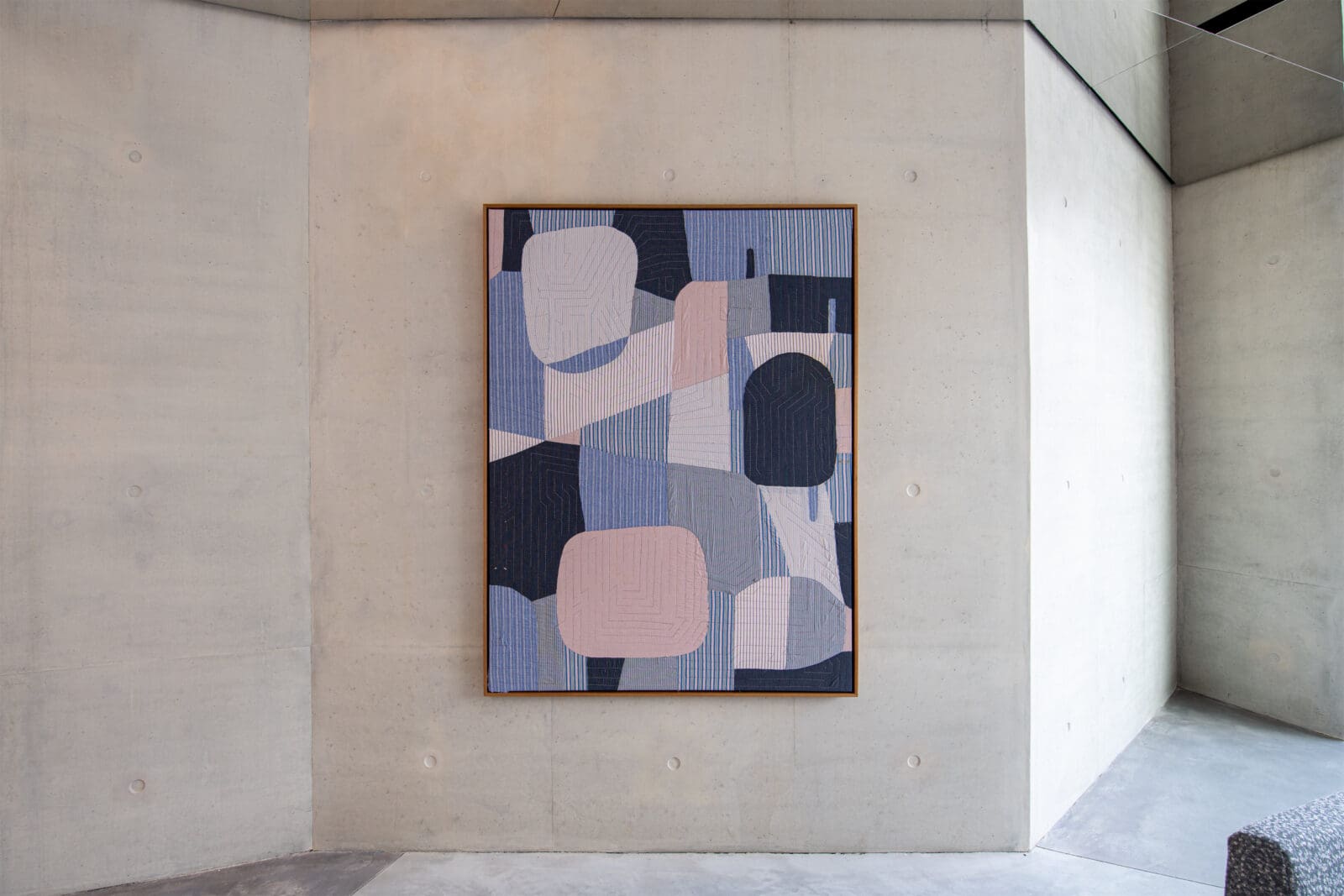Gabriel Martinez, "Beneath the Shadow of the Fig Leaf," 2025, at Ismaili Center Houston (Courtesy Gabriel Martinez Studio)