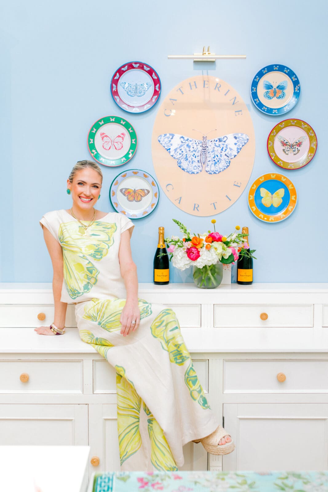 How Fort Worth Watercolor Artist Catherine Cartie Built a 100-Plus-Store Brand — Custom Mahjong Bags, Playing Cards, Silk Scarves, and More