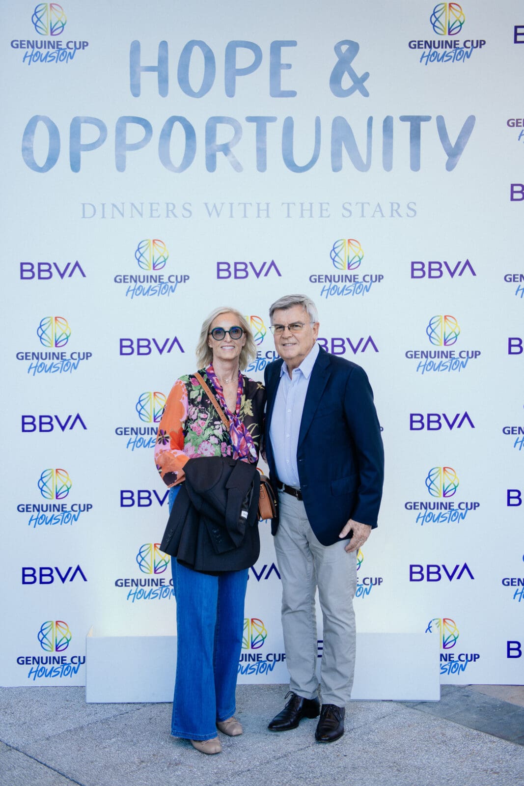 Carla & Giorgio Spezzapria at the Hope & Opportunity Genuine Cup dinner (Photo by Jenny Antill)