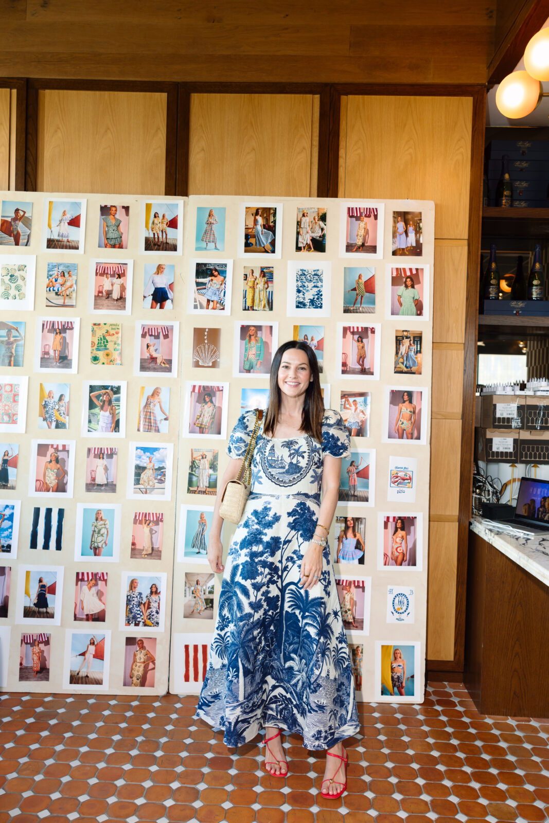 Caroline Knapp at fashion designer Hunter Bell's 20th anniversary celebration. (Photo by Caroline May)