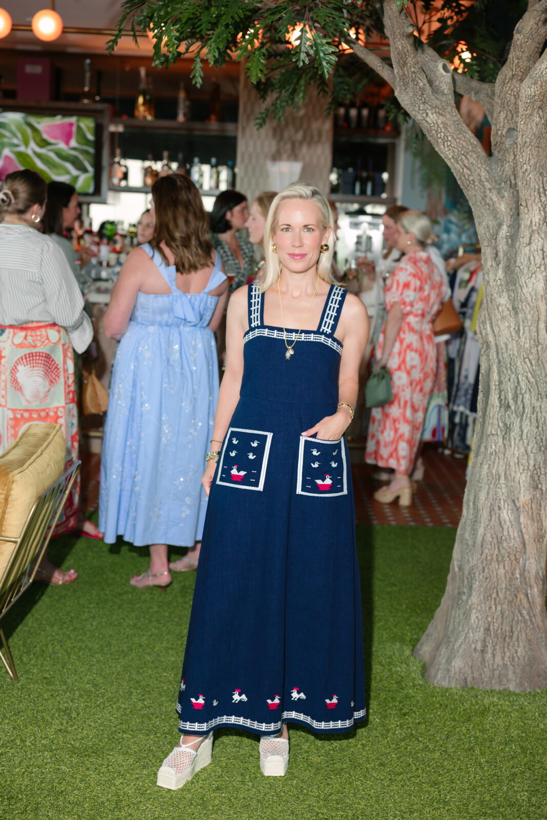 Hunter Bell at fashion designer Hunter Bell's 20th anniversary celebration in Houston. (Photo by Caroline May)