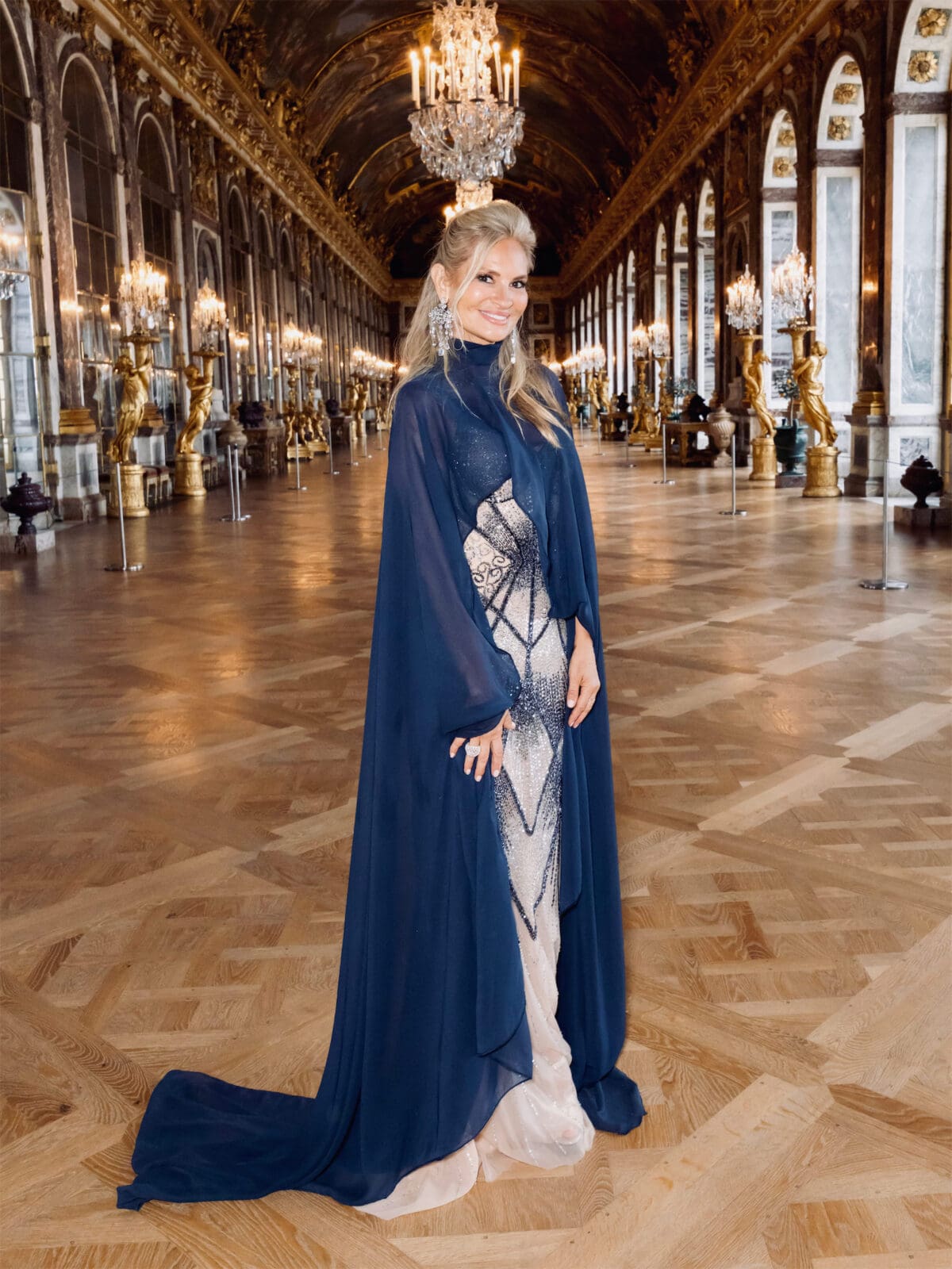Lily Sciorra at the American Friends of Versailles soirée (Photo © François Goizé)