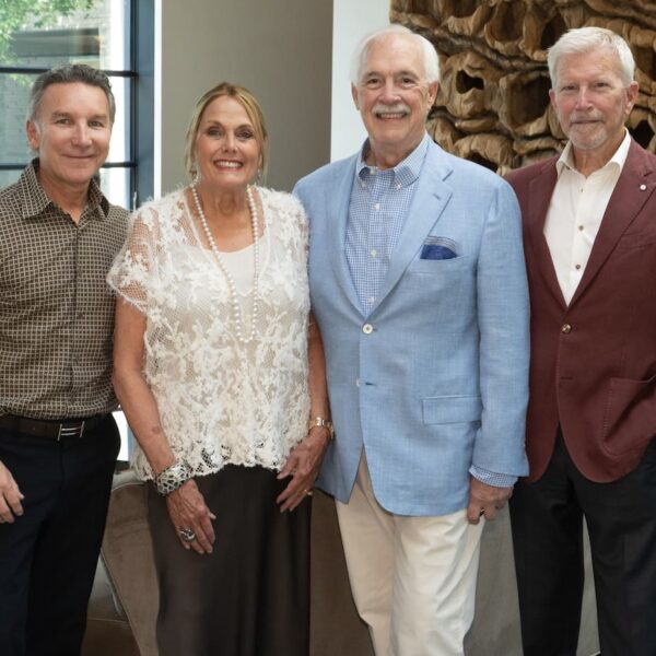 Ann and David Sutherland Host Cocktails & Book Signing Soirée for Architect Lionel Morrison at their Marvelous Modern Dallas Home